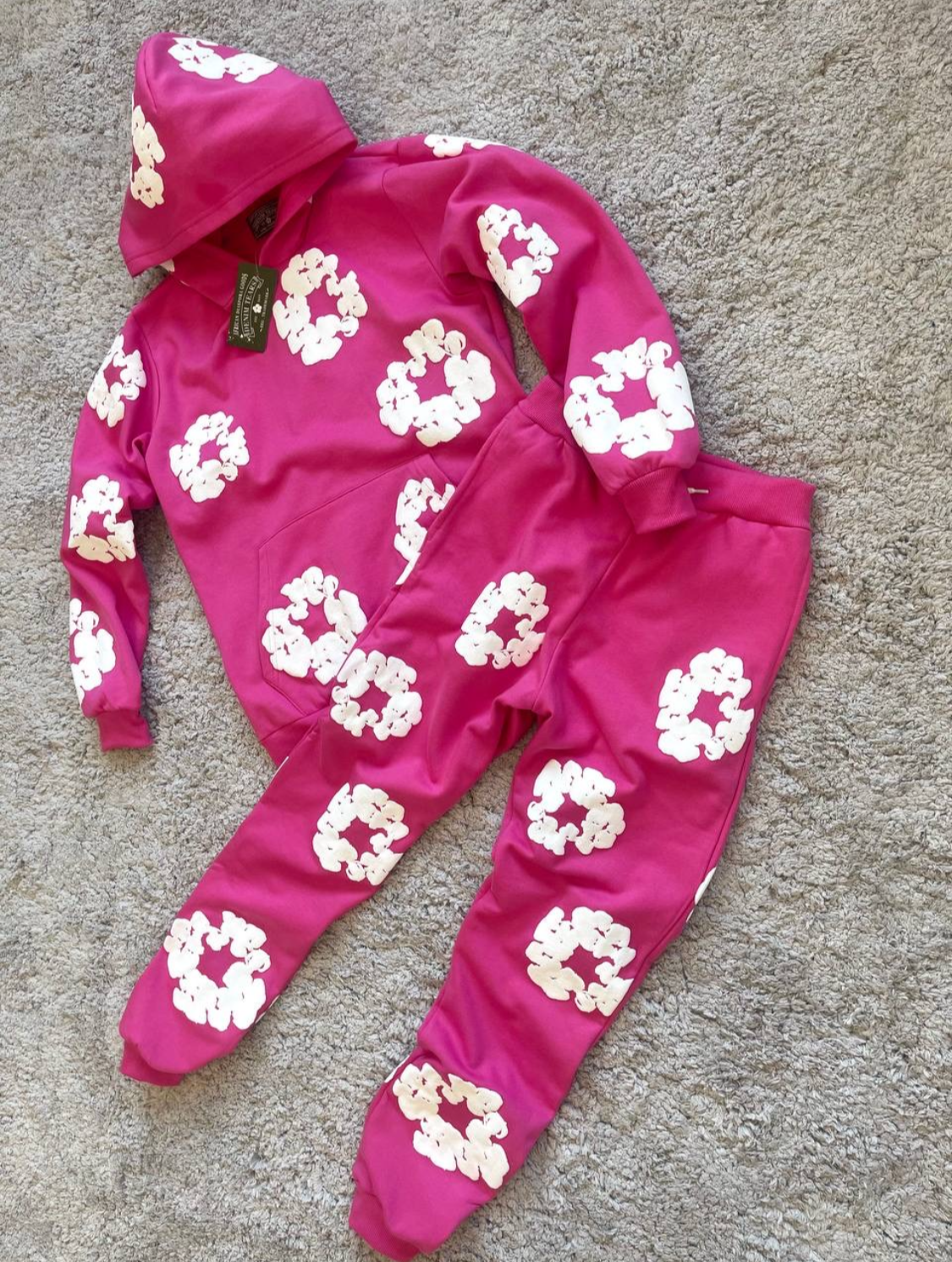 Chándal Denim Tears Rosa
