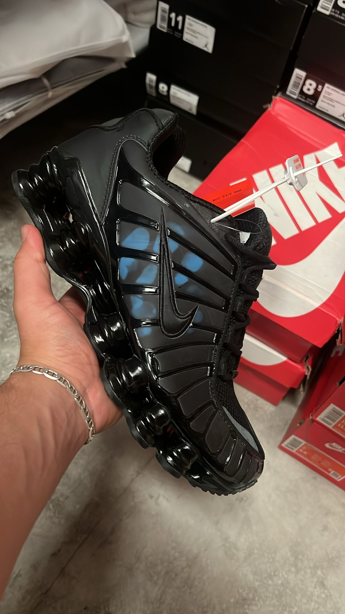 Zapatillas Nike Shox tl Camaleón
