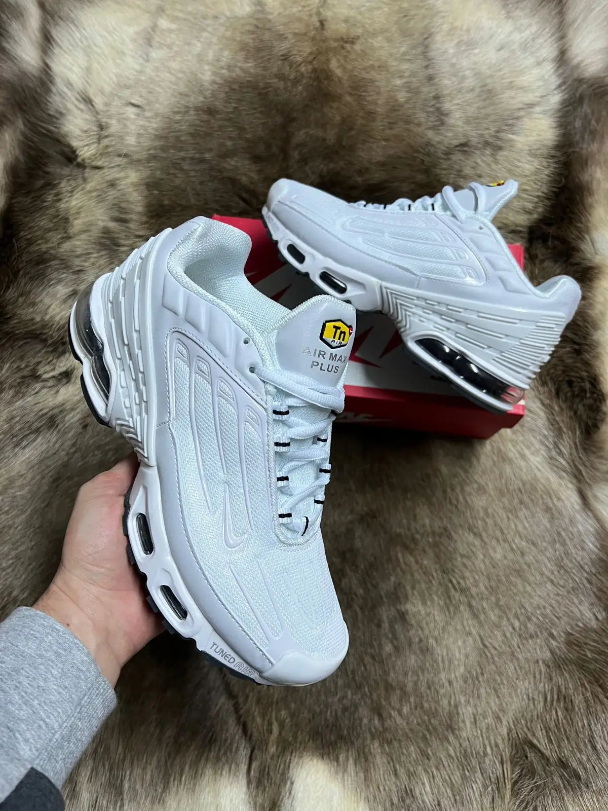 Zapatillas Nike TN Plus blancas