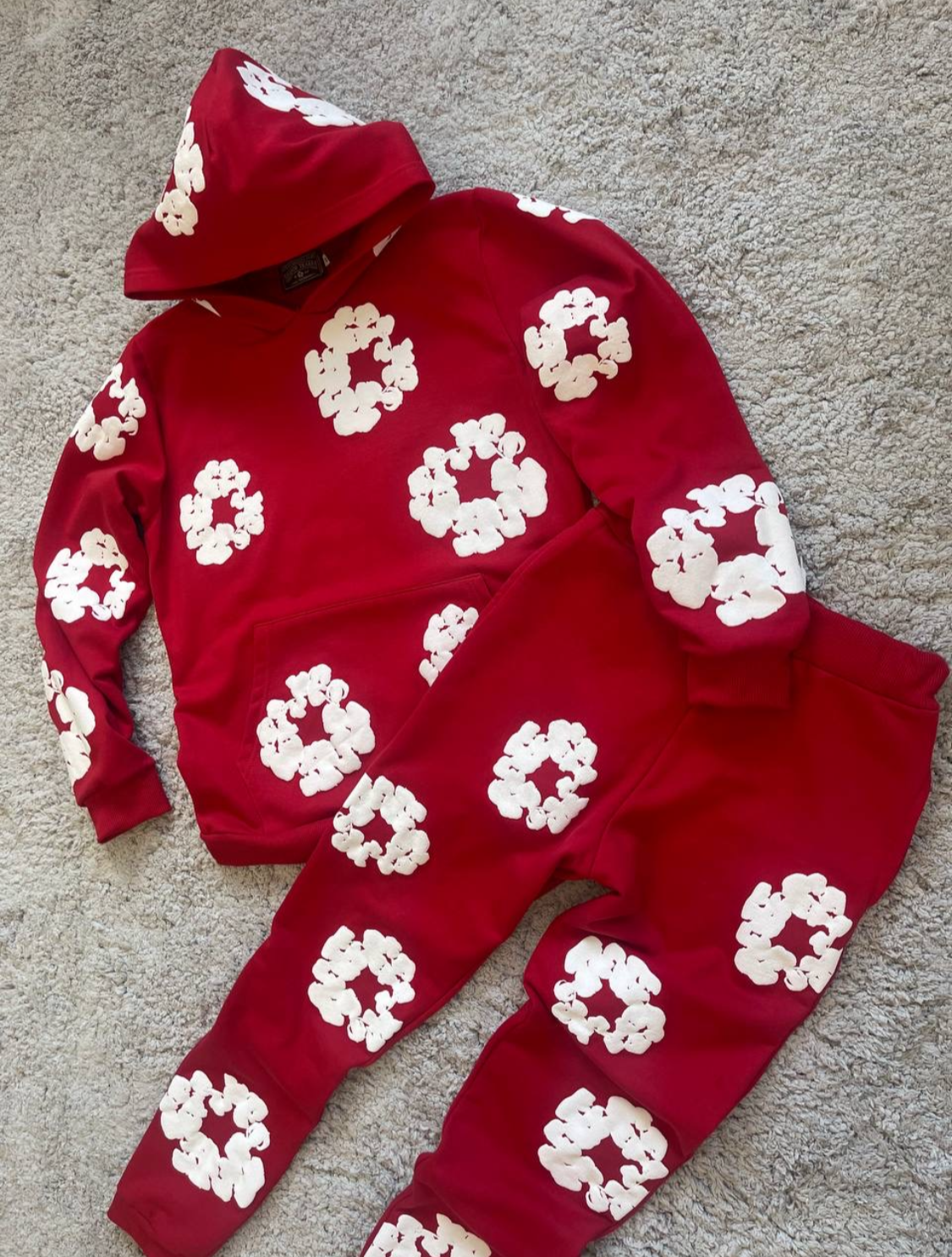 Chándal Denim Tears Rojo