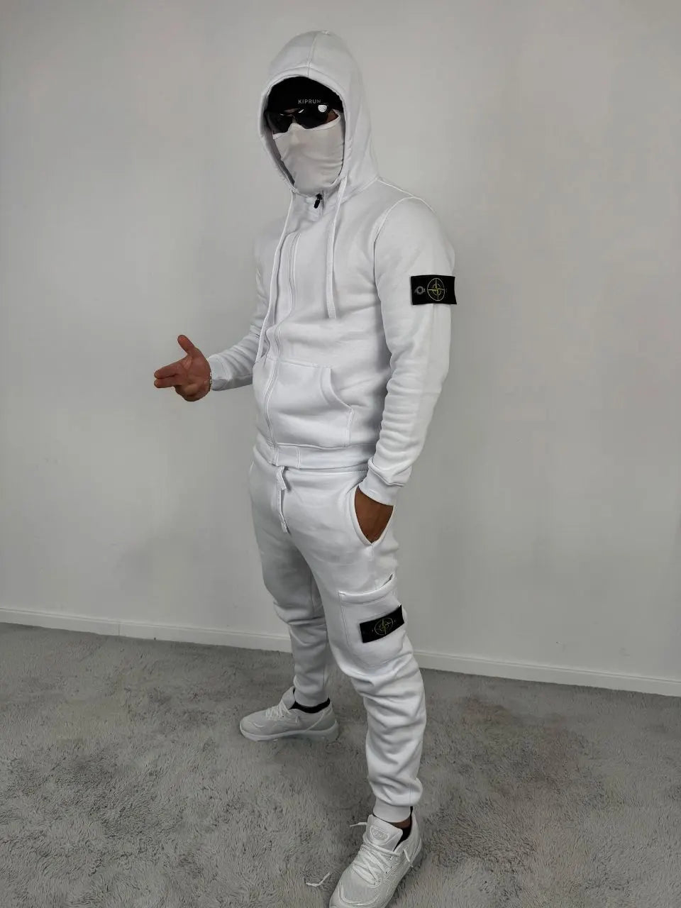 Chándal Stone Island Blanco